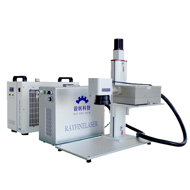 Machine de marquage laser UV de longueur d'onde 3W 5w 10w de style fendu portatif 355nm