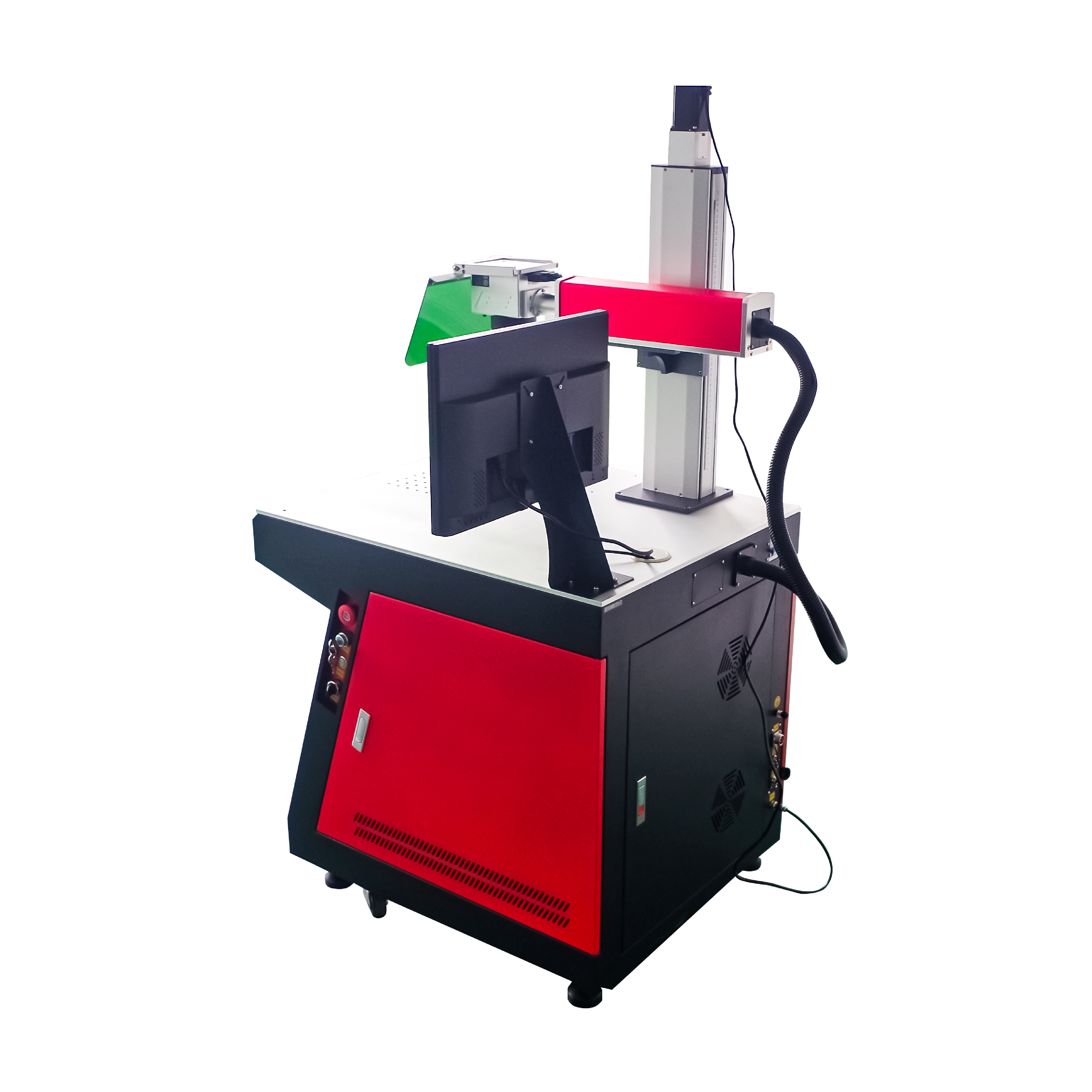 Machine de gravure laser à fibre 200w Jpt MOPA 100w Machine de marquage laser à fibre