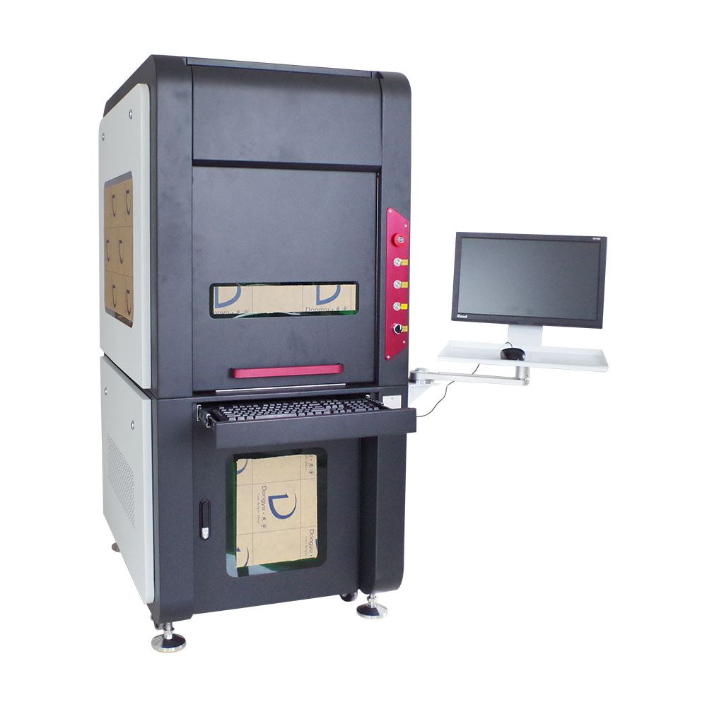 Machine de marquage laser à fibre 20W 30W JPT MOPA pour l'impression couleur sur métal, acier inoxydable, aluminium