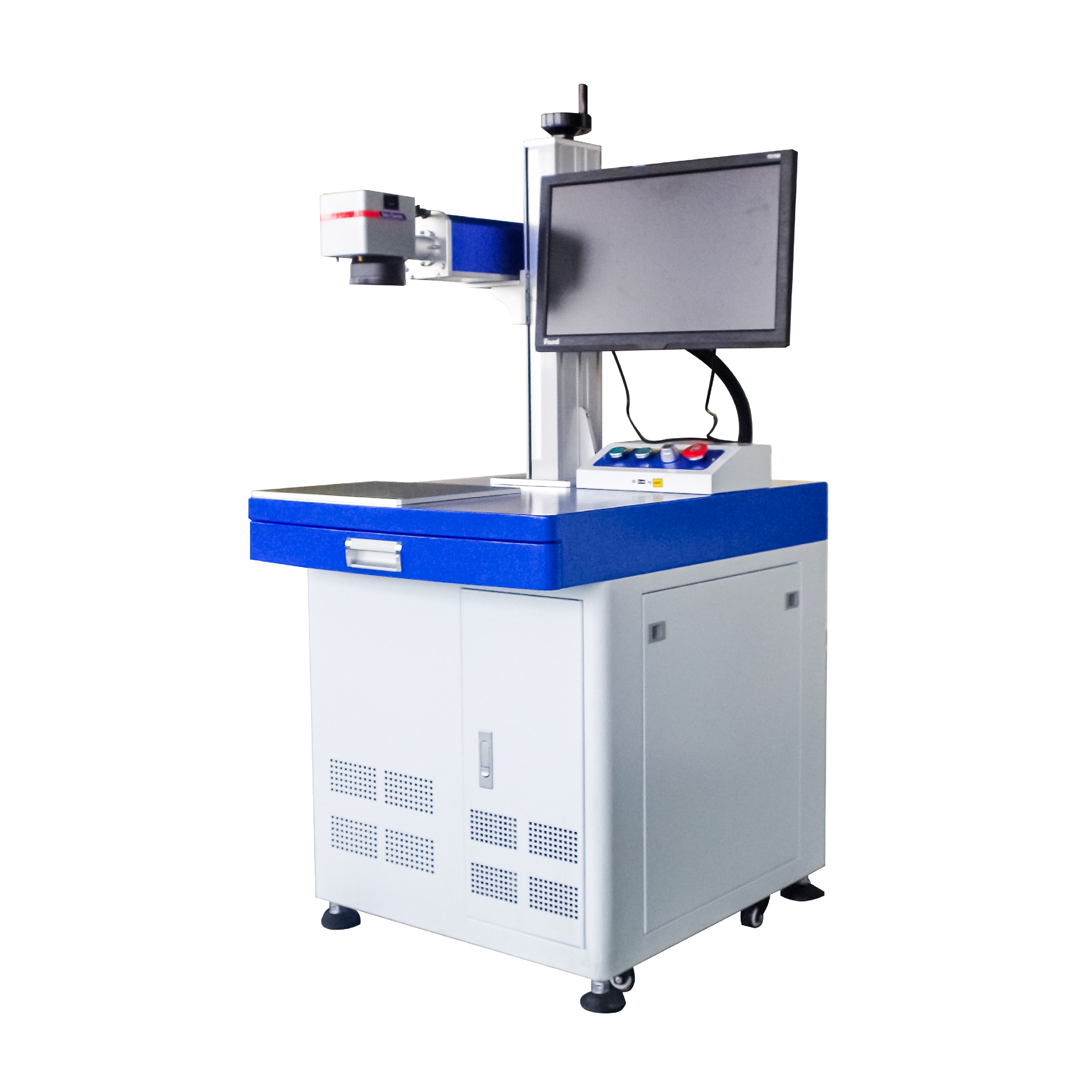 Machine de gravure laser en métal Machine de marquage laser à fibre métallique Machine de gravure 20w 30w 50w
